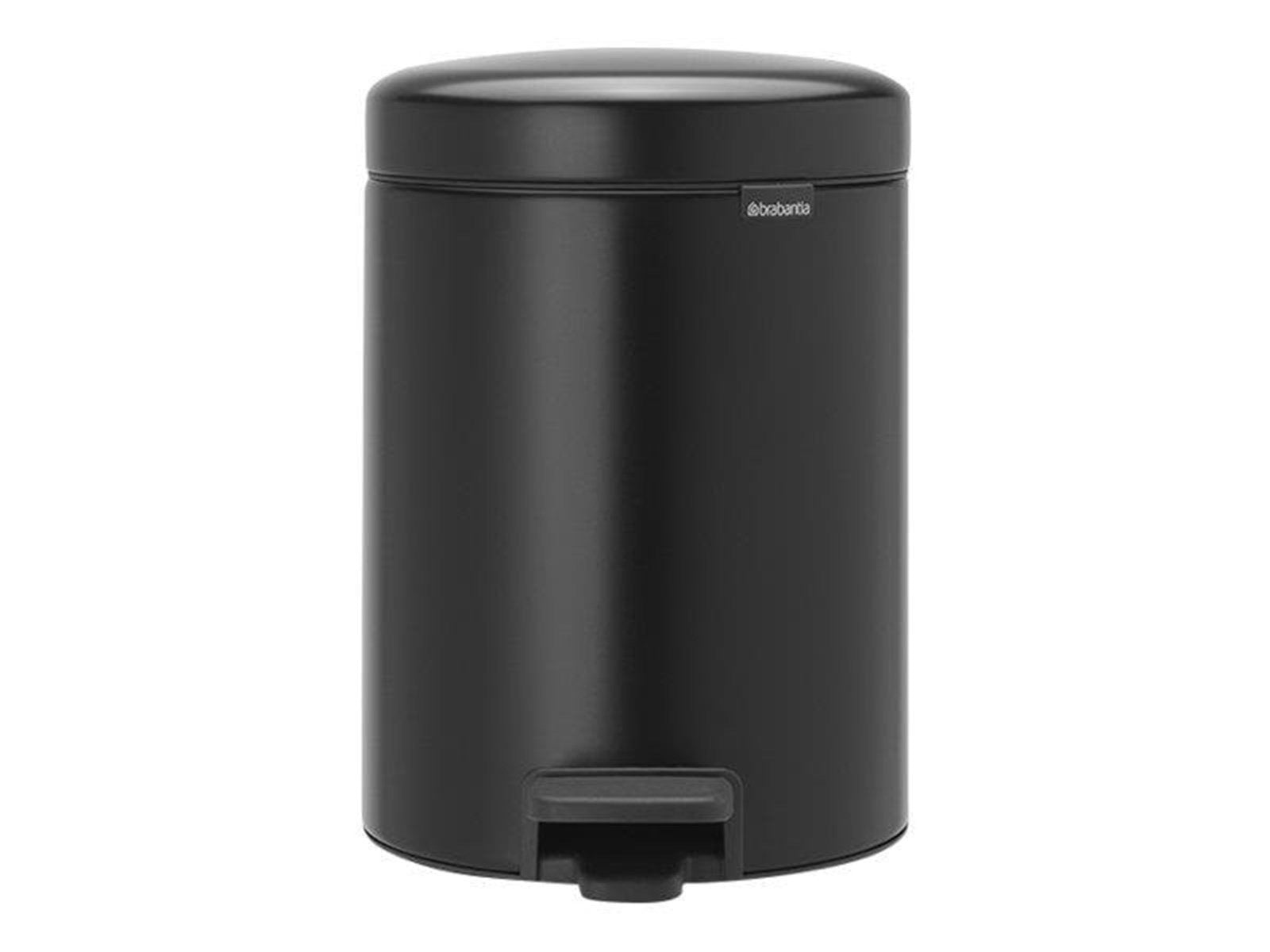 brabantia newIcon - rubbish bin - 5 L - matte black brabantia newIcon - rubbish bin - 5 L - matte black